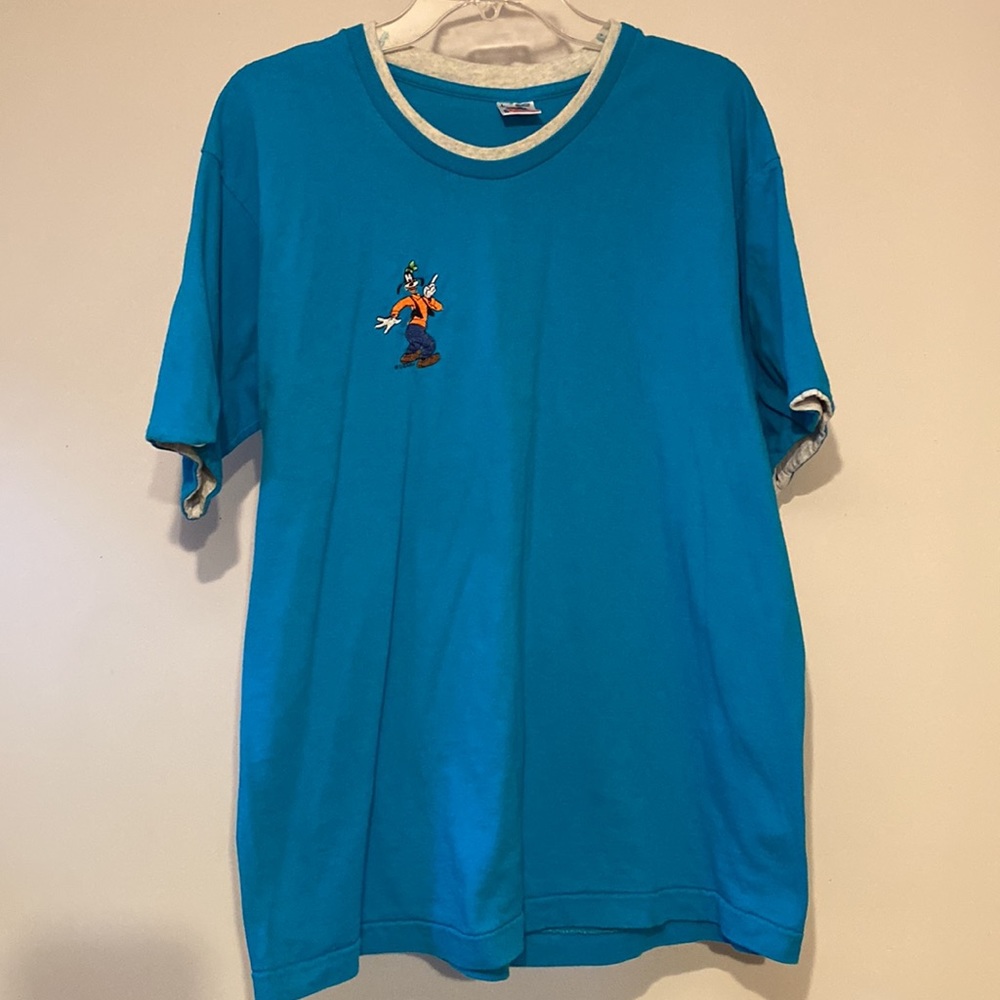 Disney Embroidered Goofy Short Sleeve T-Shirt